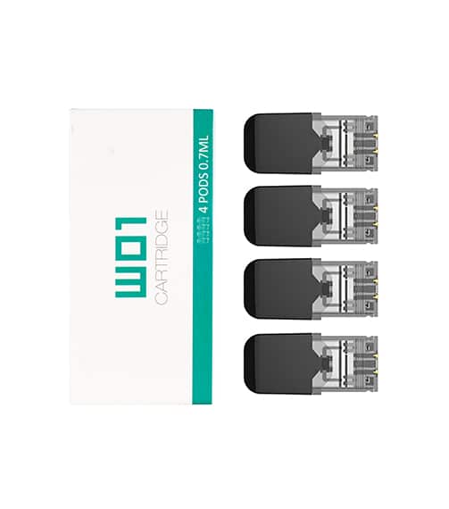 W01 1.8ohm Cotton Juul Refillable Pods (4 pack)-COILS-No Limit Distro