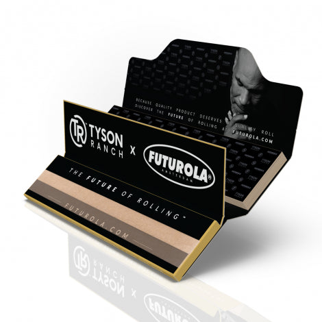 Tyson X Futurola Rolling Papers + Perforated Tips-WRAPS, PAPERS, CONES-No Limit Distro