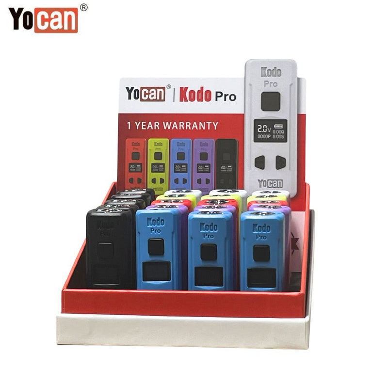 Yocan Kodo Pro Battery - Bulk Display of 20x-510 BATTERY-No Limit Distro
